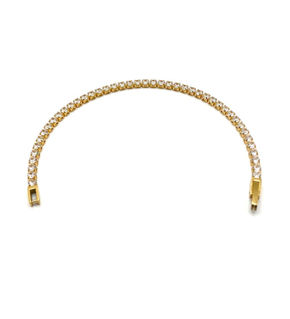 Gold Tennis Bracelet