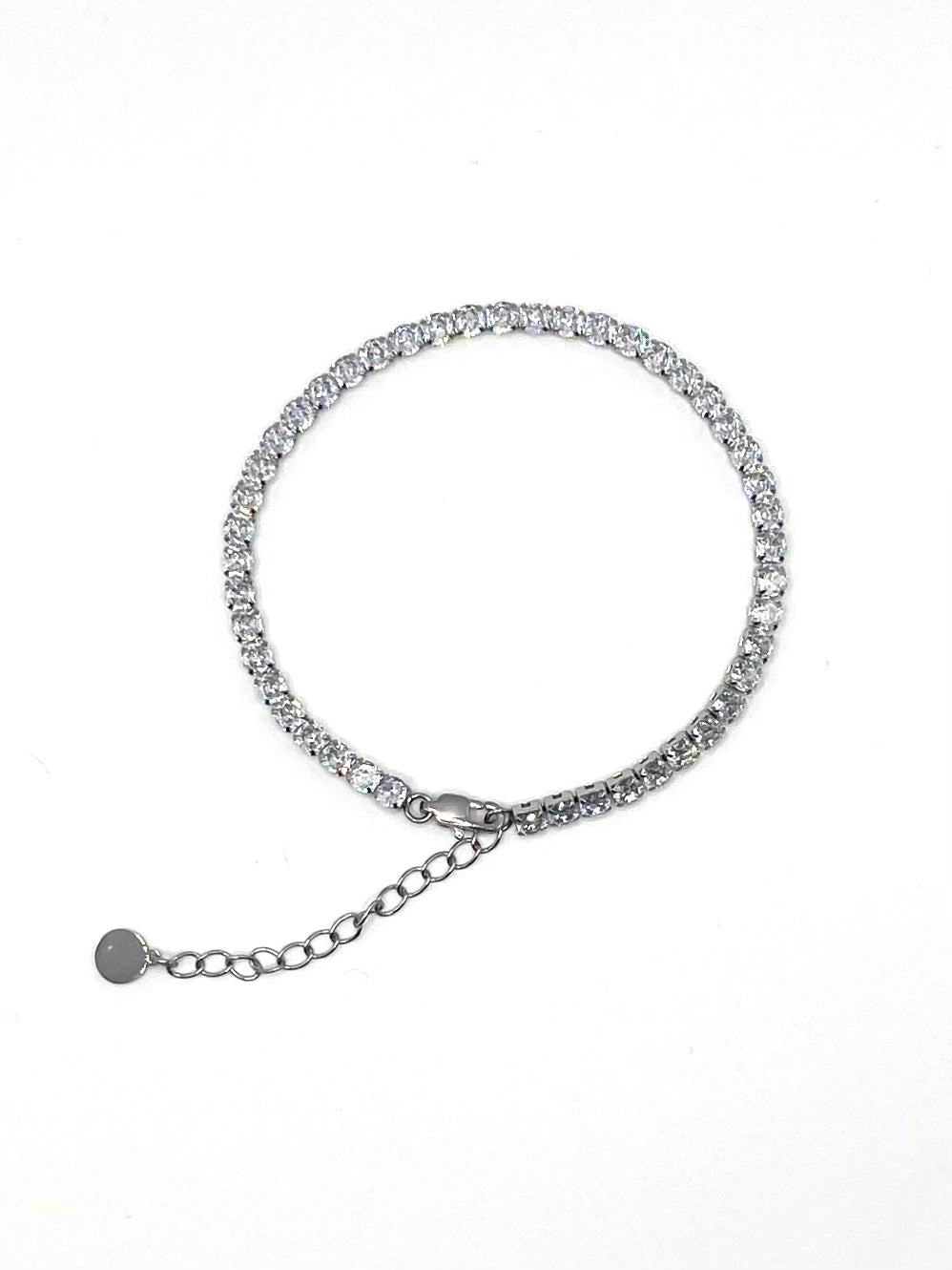 Stainless Steel Tennis Anklet