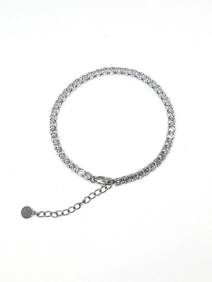 Stainless Steel Tennis Anklet