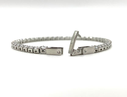 Stainless Steel Tennis Bracelet